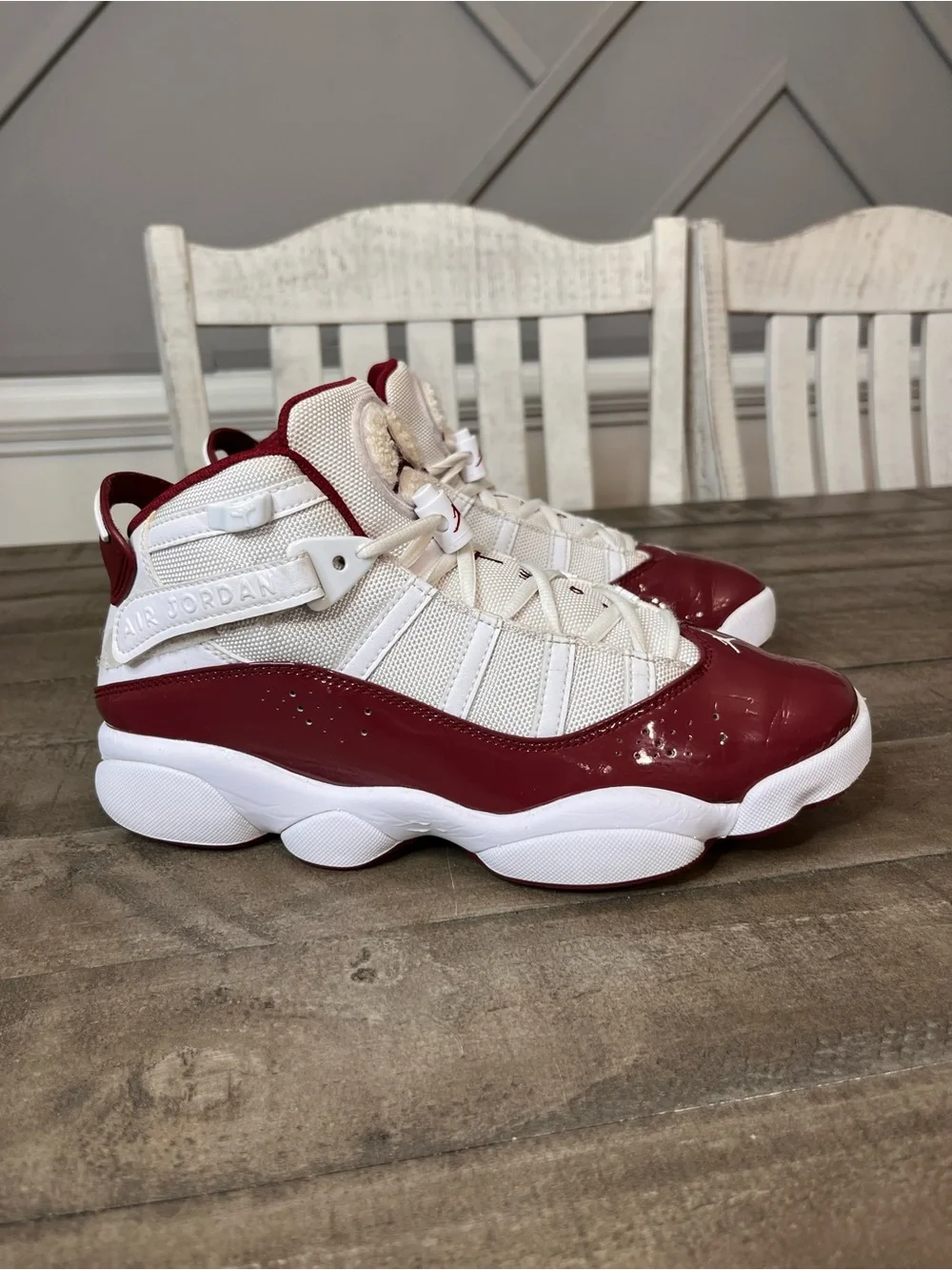 Nike Air Jordan Six Rings Team Red Sz 8